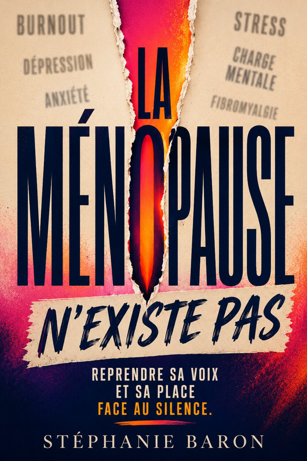 Couverture du livre La Ménopause n'existe pas, de Stéphanie Baron